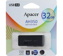 Флэш-диск Apacer AH350 32 Gb Black USB 3.0 Б0030994