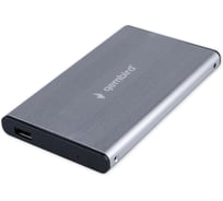 Внешний корпус Gembird 2.5" USB 3.0 SATA металл серебро EE2-U3S-5-S