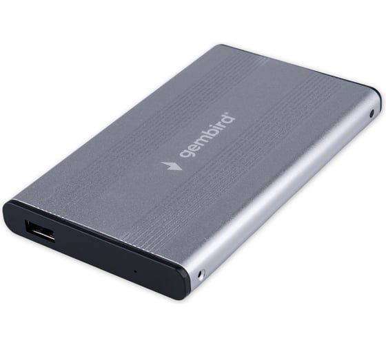 Внешний корпус Gembird 2.5" USB 3.0 SATA металл серебро EE2-U3S-5-S