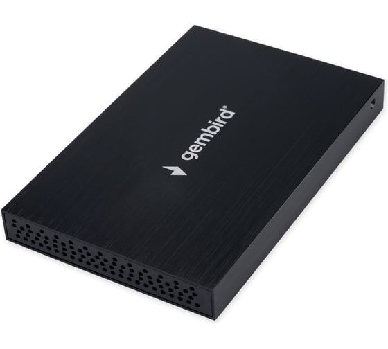 Внешний корпус 2.5, чёрный Gembird USB 3.0, SATA, алюминий EE2-U3S-55