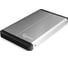 Внешний корпус Gembird USB 3.0 для 2.5" HDD/SSD, порт USB, SATA III, металл, серебристый, коробка EE2-U3S-2-S 1