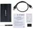 Внешний корпус USB 2.0 для 2.5" HDD/SSD Gembird порт USB, SATA III, металл, черный, EE2-U2S-5 3