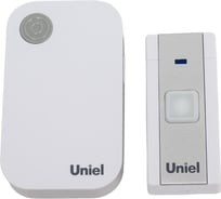 Беспроводной звонок Uniel UDB-013W-R1T1-36S-100M-WH 36 мелодий UL-00006432