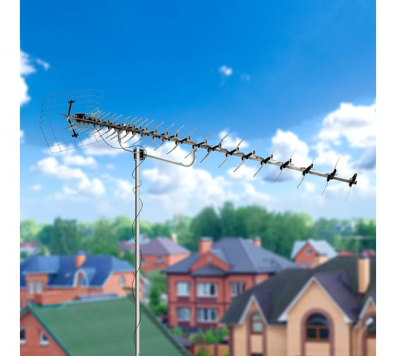 Наружная ТB антенна для цифрового телевидения REXANT DVB-T2 модель RX-414-1 пакет 34-0414-1