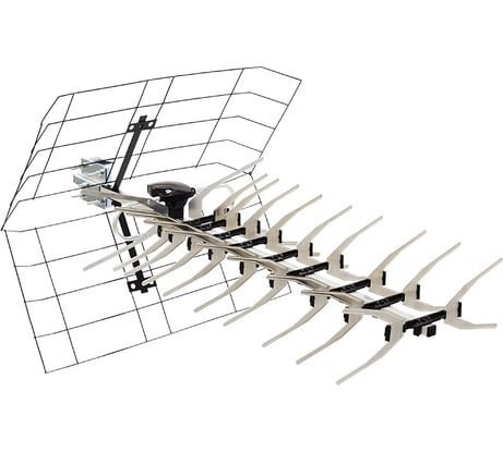 ТВ антенна REXANT наружная, Активная, для аналогового и цифрового ТВ - DVB-T2 RX-413-1, пакет 34-0413-1