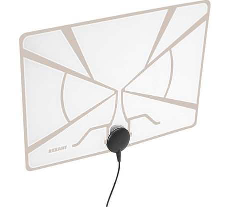 Антенна комнатная REXANT активная для аналогового и цифрового телевидения DVB-T2Ag-711 с USB 34-0711