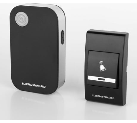 Электрический бытовой дверной звонок Elektrostandard DBQ22M WL 36M IP40 черный a044636