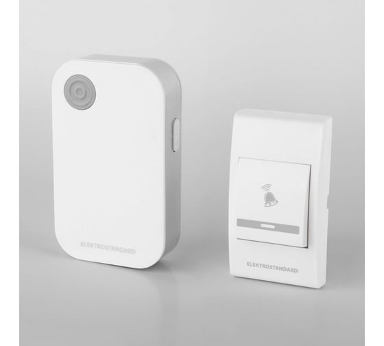 Электрический бытовой дверной звонок Elektrostandard DBQ22M WL 36M IP40 белый a044635 1