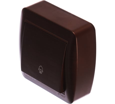 Кнопка звонка Lezard DEMET маун 711-0400-103