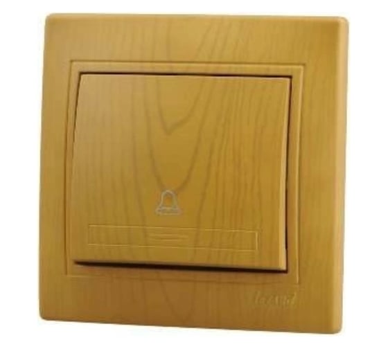 Кнопка звонка Lezard MIRA ольха 701-0701-103