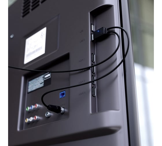Комнатная антенна REXANT Активная, для цифрового телевидения DVB-T2 Ag-715 с USB 34-0715