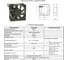 Осевой вентилятор Pro Legend 60x60x15 мм, 4700 об.мин., 12 В PL2658 2
