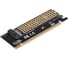 Переходник ExeGate EXE-529 M.2 M key - PCI-E x16 rev.3.0, для установки SSD M.2 M key в слот PCI-E 283709 1