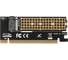 Переходник ExeGate EXE-529 M.2 M key - PCI-E x16 rev.3.0, для установки SSD M.2 M key в слот PCI-E 283709 2
