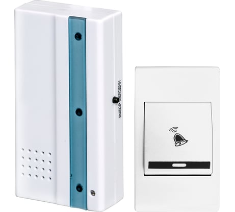 Звонок беспроводной МОНОМАХ АЖ звук 32 мелодии с кнопкой АЖ-01Б