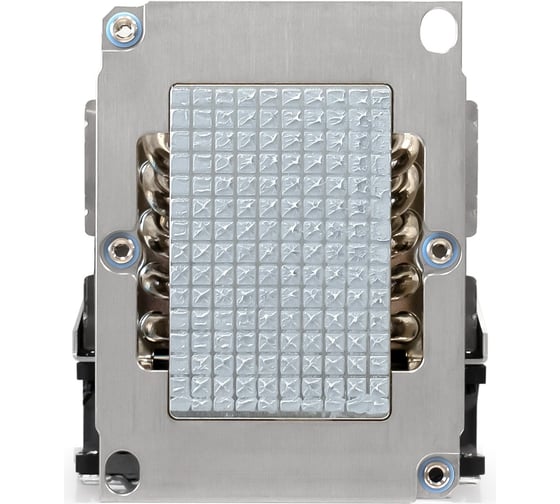 Кулер ExeGate ESNK-P0070APS4.PWM.4U.3647.Cu Al+Cu, 4U, 5 тепл. трубок, LGA3647, Narrow, TDP 205W, PWM, 1900-3800RPM, 2 ball bearing, 4pin, 44db, 660г, на винтах, 293441
