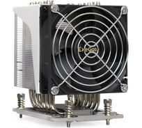 Кулер ExeGate ESNK-P0064AP4.PWM.4U.SP3.Cu Al+Cu, 4U, 6 тепл. трубок, LGA SP3, TDP 280W, PWM, 1900-3800RPM, 2 ball bearing, 4pin, 44db, 730г, на винтах, с термопа 293437