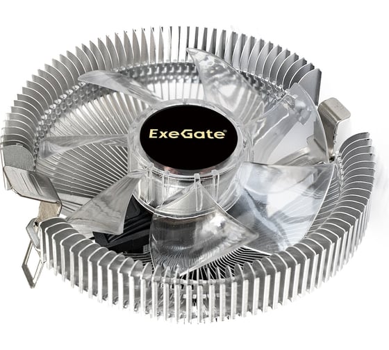 Кулер ExeGate Wizard EE91-RED Al, LGA775 1150 1151 1155 1156 1200 1700 AM2 AM2+ AM3 AM3+ AM4 AM5 FM1 FM2 754 939 940, TDP 75W, Fan 90mm, 2200RPM, Hydro bearing, 286147 1