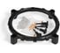 Кулер ExeGate Wizard EE91-RED Al, LGA775 1150 1151 1155 1156 1200 1700 AM2 AM2+ AM3 AM3+ AM4 AM5 FM1 FM2 754 939 940, TDP 75W, Fan 90mm, 2200RPM, Hydro bearing, 286147 3