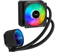 Комплект водяного охлаждения ExeGate BlackWater-120V2.PWM.RGB RGB подсветка, LGA2066 2011 1366 1150 1151 1155 1156 1200 1700 AM4 FM1 FM2 FM2+ AM2 AM2+ AM3 AM3+, TDP 150W 293455