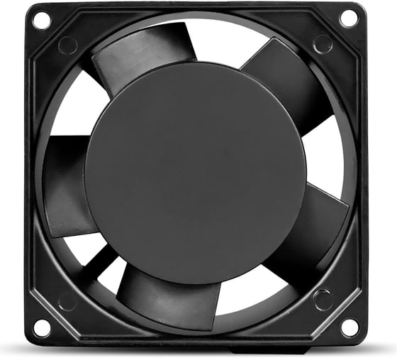 Вентилятор ExeGate 220В AC EX09238SAT 92x92x38 мм, Sleeve bearing подшипник скольжения, алюминиевый корпус, клеммы, 2700RPM, 39dBA, RTL 289012