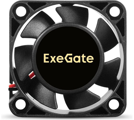 Вентилятор ExeGate 24В DC EX04010S2P-24 40x40x10 мм, Sleeve bearing подшипник скольжения, 2pin, 7500RPM, 35.5dBA 295201