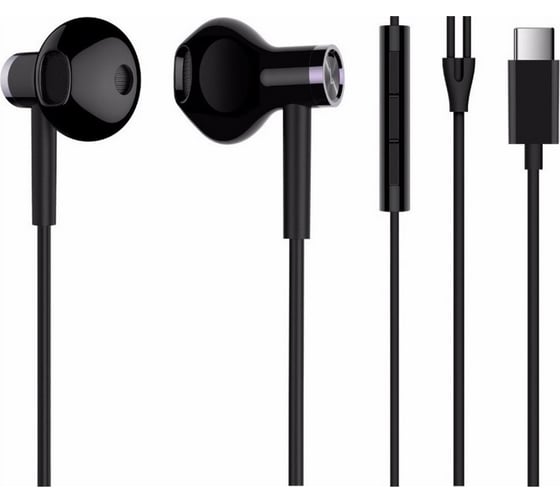 Наушники Xiaomi Mi Dual Driver Earphones Black ZBW4407TY