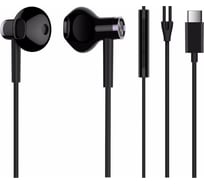 Проводная гарнитура Xiaomi Mi Dual Driver Earphones Type-C Black ZBW4435TY