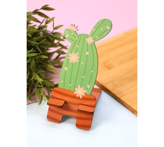 Подставка под телефон/планшет iLikeGift «Cactus» 16032