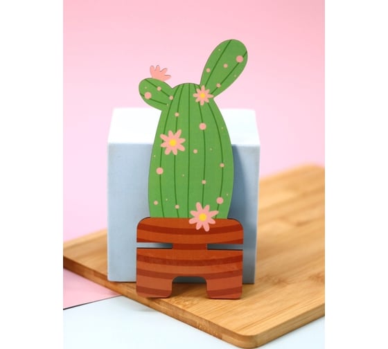 Подставка под телефон/планшет iLikeGift «Cactus» 16032