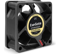Вентилятор ExeGate ExtraPower EP06025S2P 12В DC, 60x60x25 мм, Sleeve bearing подшипник скольжения, 2pin, 4500RPM, 31dBA 295228