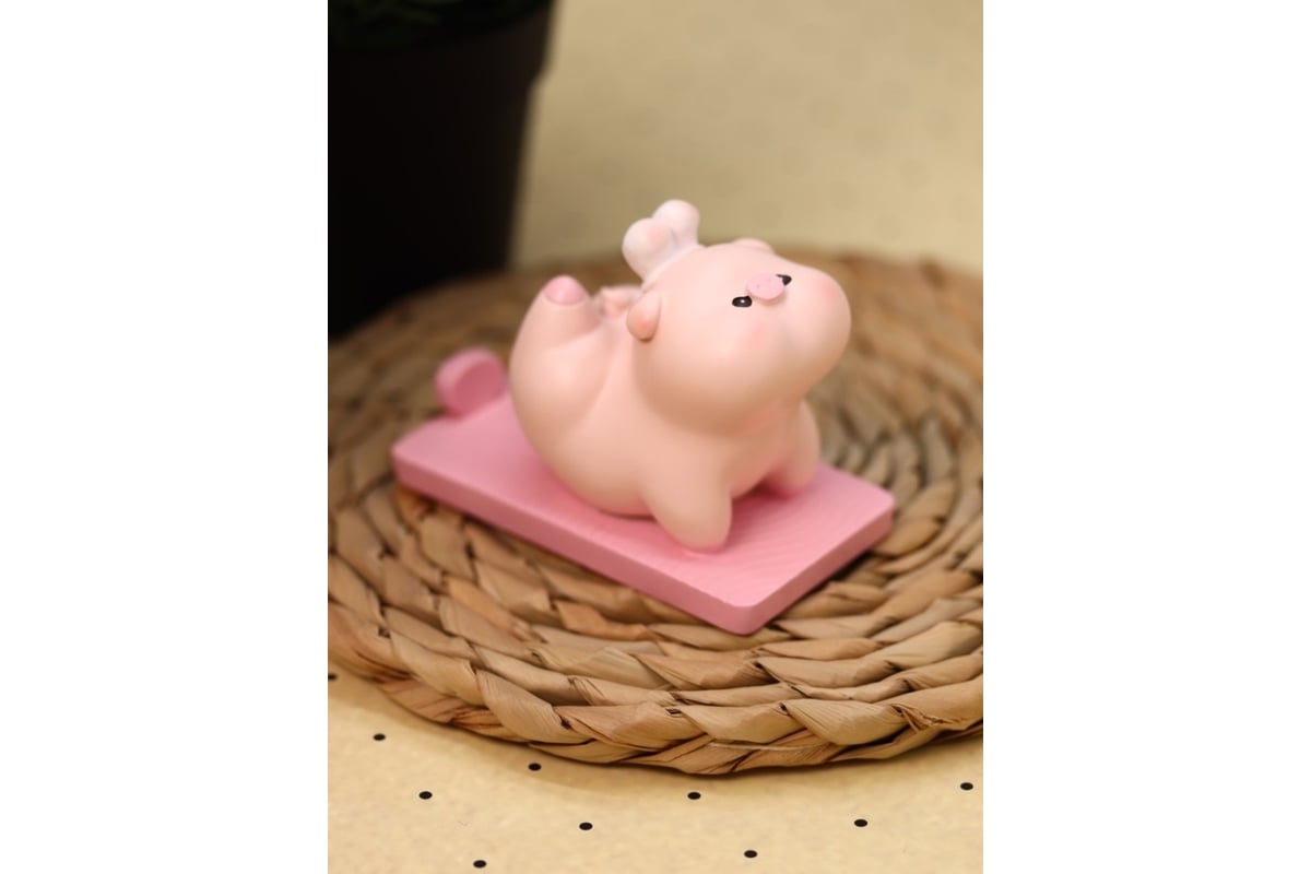 Подставка под телефон/планшет iLikeGift «Pig», pink BB2333-01 - выгодная  цена, отзывы, характеристики, фото - купить в Москве и РФ