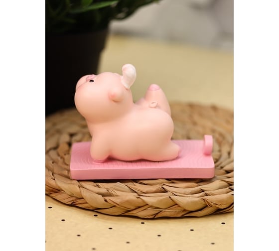 Подставка под телефон/планшет iLikeGift «Pig», pink BB2333-01