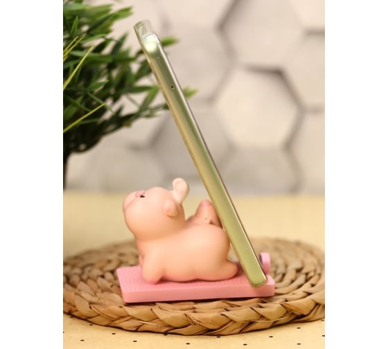 Подставка под телефон/планшет iLikeGift «Pig», pink BB2333-01