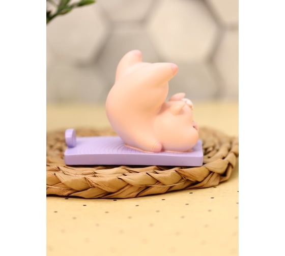 Подставка под телефон/планшет iLikeGift «Pig», purple BB2333-02