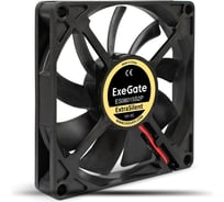 Вентилятор ExeGate ExtraSilent ES08015S2P 12В DC, 80x80x15 мм, Sleeve bearing подшипник скольжения, 2pin, 1600RPM, 16,5dBA 295233
