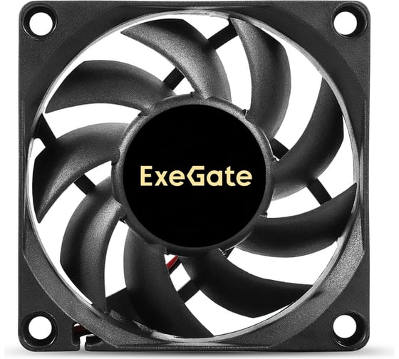 Вентилятор ExeGate ExtraSilent ES07015S2P 12В DC, 70x70x15 мм, Sleeve bearing подшипник скольжения, 2pin, 2000RPM, 18dBA 295230