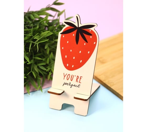 Подставка под телефон/планшет iLikeGift «Strawberry» 16033