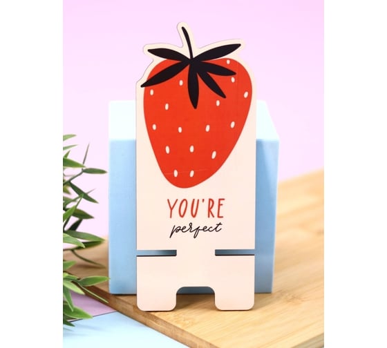 Подставка под телефон/планшет iLikeGift «Strawberry» 16033