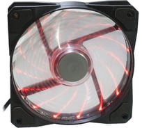Вентилятор осевой EVERCOOL CLR12025LL12SA-RD 120x120x25 12В с красной подсветкой 2015959901
