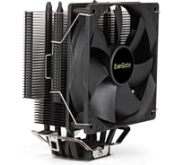 Кулер ExeGate DarkMagic EXX400-PWMAl+Cu, черное покрытие, 4 тепловые трубки, LGA775/1150/1151/1155/1156/1200/1700/AM2/AM2+/AM3/AM3+/AM4/AM5/FM1/FM2754939940, TDP140W, Fan120mm, PWM, 1200-2100R 286299