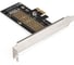 Переходник ExeGate EXE-597 M.2 M key - PCI-E x1 v2.0, для установки SSD M.2 M key в слот PCI-E 296205 1