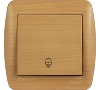 Кнопка звонка Lezard DEMET ясень 711-4700-103