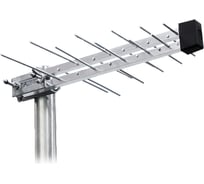 Эфирная антенна LANS LP-10 DVB-T2 с усилителем, алюминий, Л000083