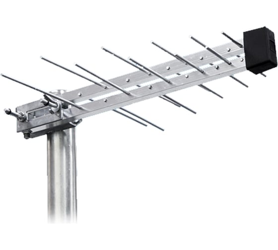 Эфирная антенна LANS LP-10 DVB-T2 с усилителем, алюминий, Л000083 1