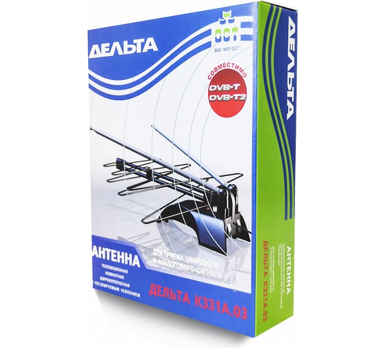 Комнатная антенна Дельта К331А. 03 12V 7023
