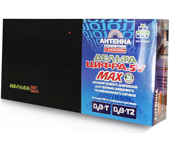 Комнатная антенна Дельта ЦИФРА MAX 5V 14944