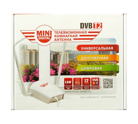 Комнатная антенна Рэмо BAS-5107 DX MINI Digital 14724