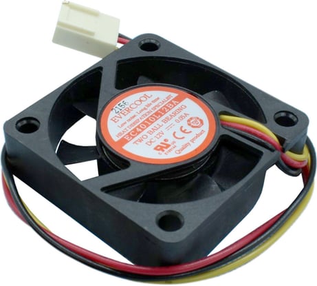 Вентилятор EVERCOOL EC4010L12BA 40x40x10мм 12В подш. качения, 4500 об/мин + крепеж 2015157823
