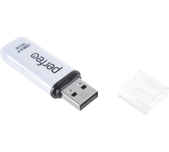 USB-flash Perfeo C13 16GB, White 30011098